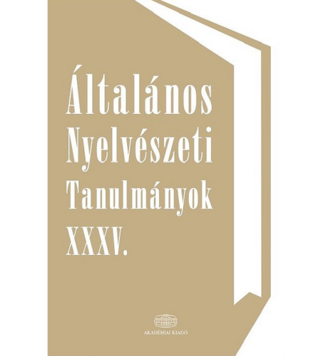 Kötetbemutató: ÁNyT 35: Tanulmányok a jelentéstan köréből