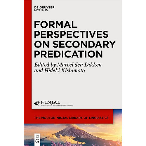 Megjelent a “Formal perspectives on secondary predication” című kiadvány